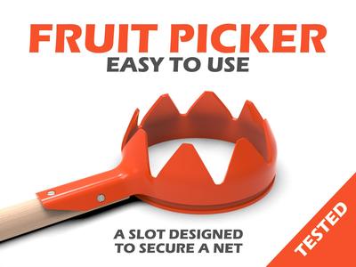FRUIT PICKER - HARVESTING TOOL - (Tested)