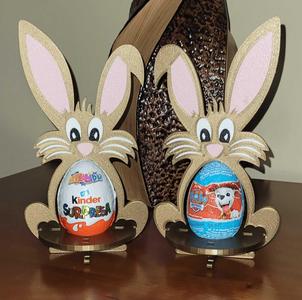 Easter Kinder Bunny Left