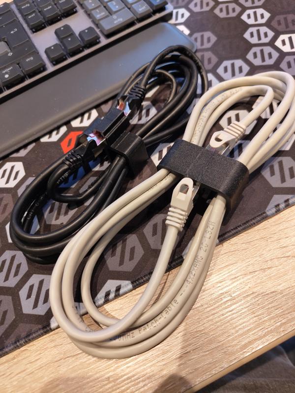 Cable Organizer with Internal RJ45 cap