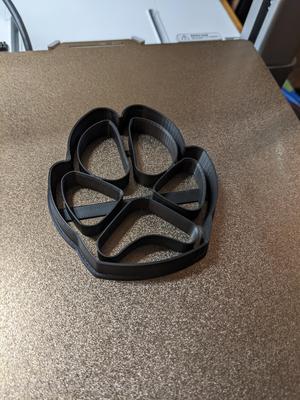 Fox Pawprint Cookie Cutter