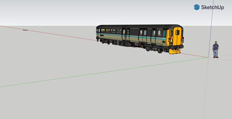 MK2 Dbso coach model railway carriage model train