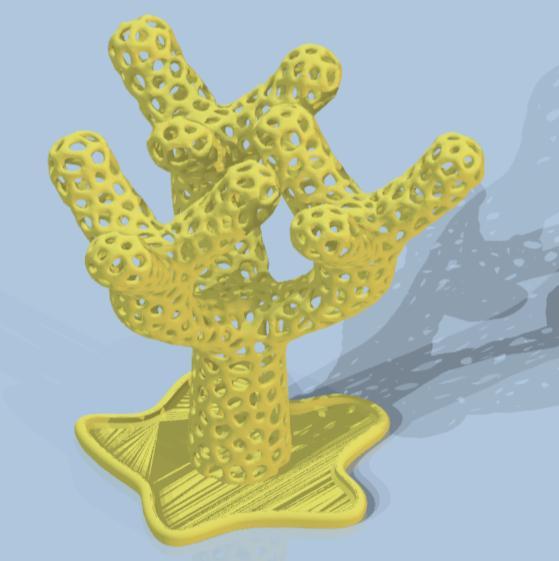 Voronoi accessory holder