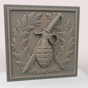 Combat Action Bas-Relief Figures - STL File