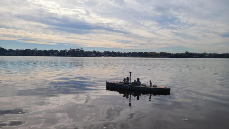 1:100 Scale 1906 HMS Dreadnought RC Ship No Support Model Pieces