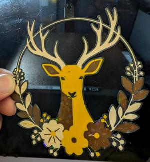 Christmas ornament reindeer 