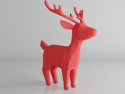 Christmas - Deer Figure