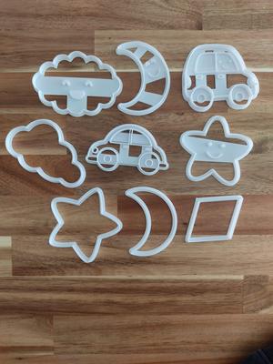 Cortador plastelina, galletas