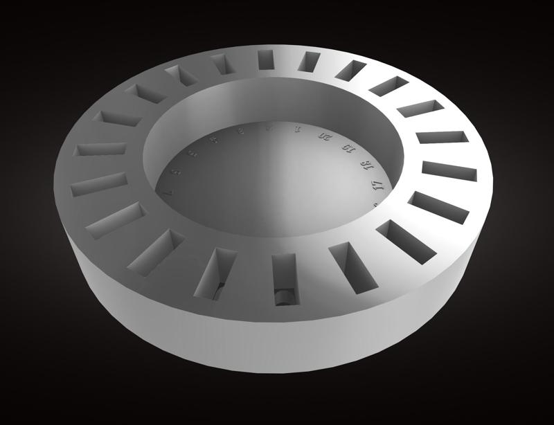 USB stick storage. Up to 20 sticks