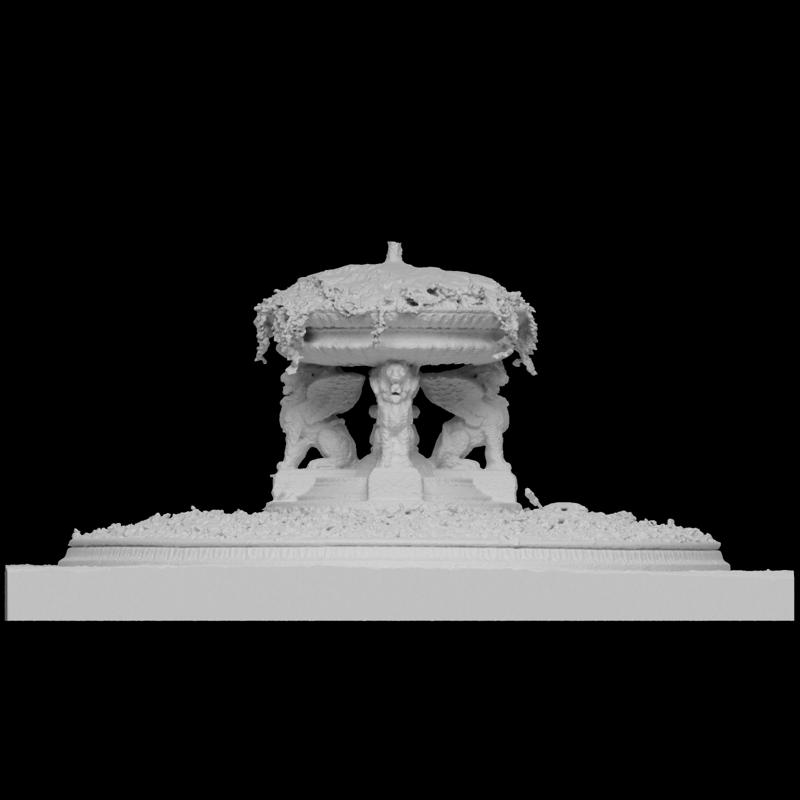 Griffin Tazza Lion Vase