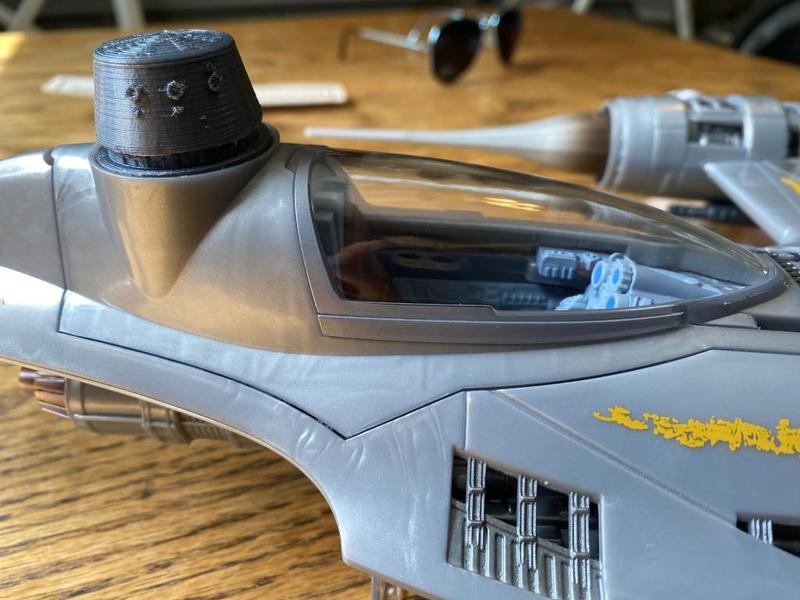 R5D4 head for Mando n1 starfighter 