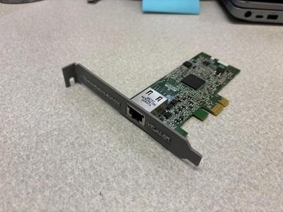 Dell 0C71KJ PCIe network card full-height bracket