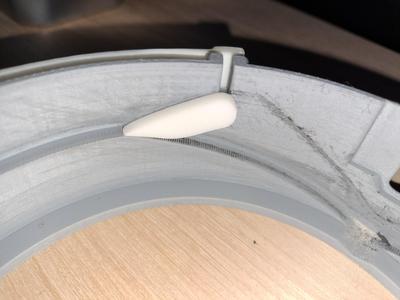 Collar needle lift cam A and B higher