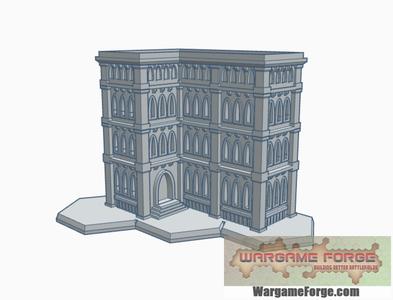 Gothic Building 23 with Hex Base GHB023