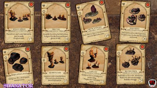 Fire props - Naturalia Compendium