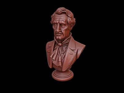 Franklin Pierce Bust
