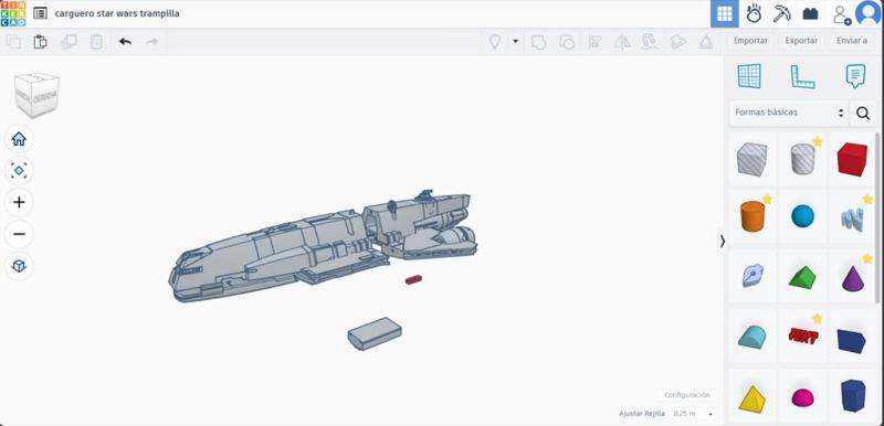 star wars Mandalorian cargue spaceship