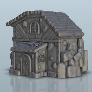 House 11 - Medieval scenery terrain wargame