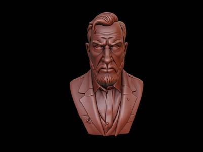 Hugh Clapperton Bust