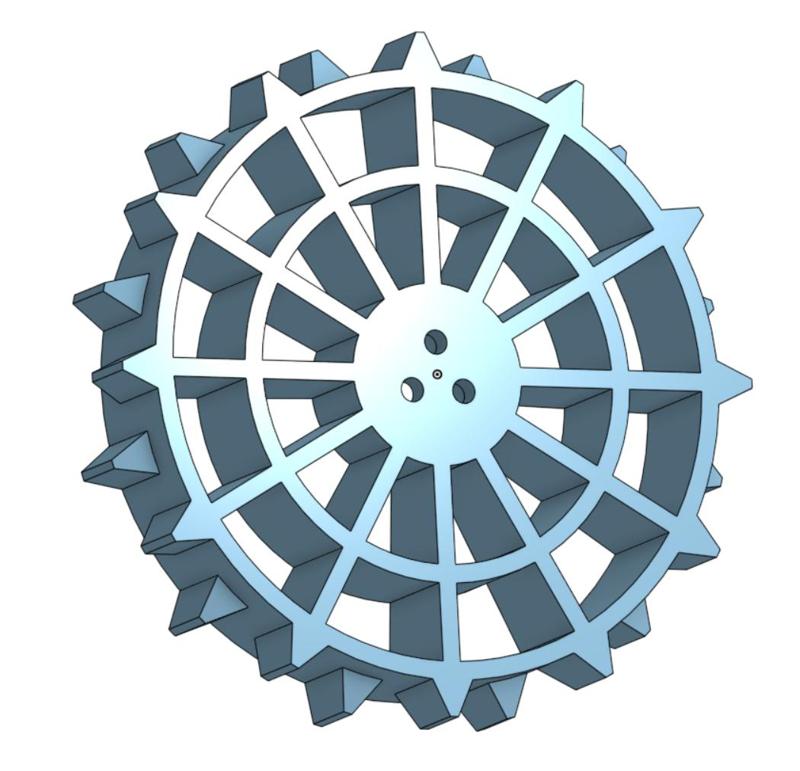 Mähroboter Antriebsrad / Ersatzrad McCulloch ROB R600, ROB R800 & ROB R1000