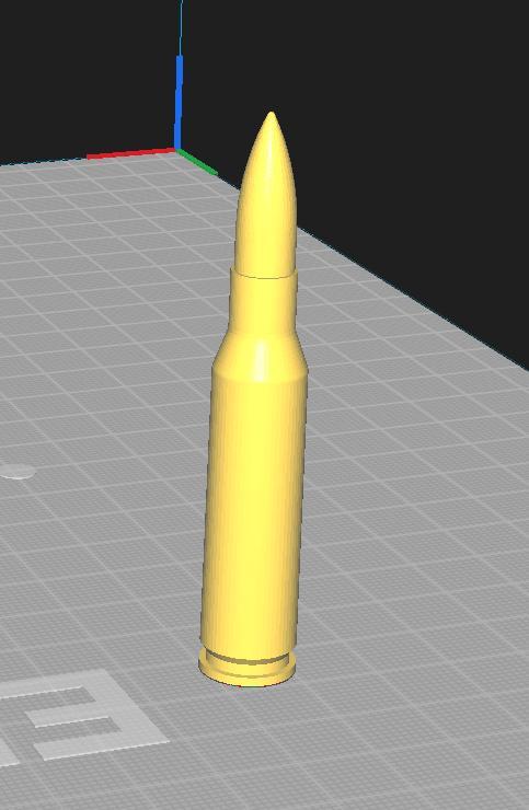 7mm-08 Remington snap cap/dummy round