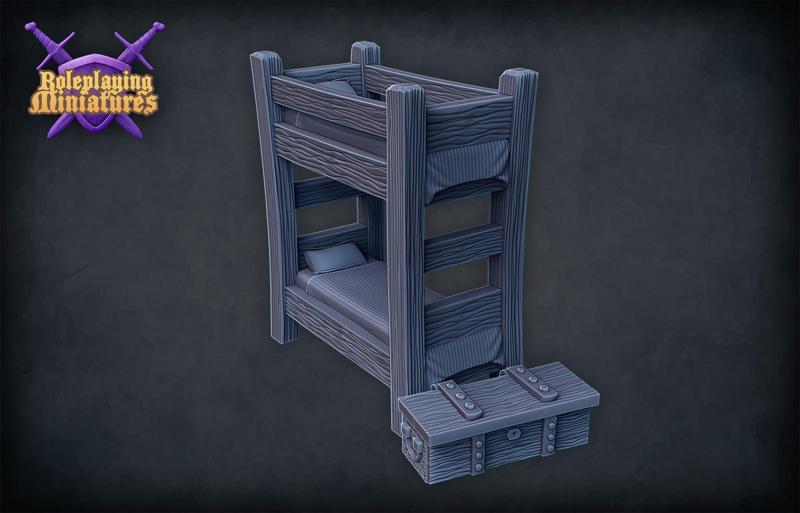 footlocker & bunk bed