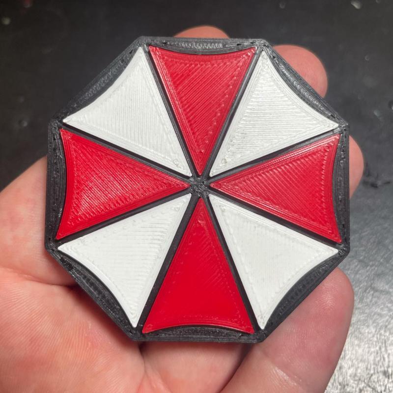 Umbrella Corp Logo Magnet Resident Evil Biohazard