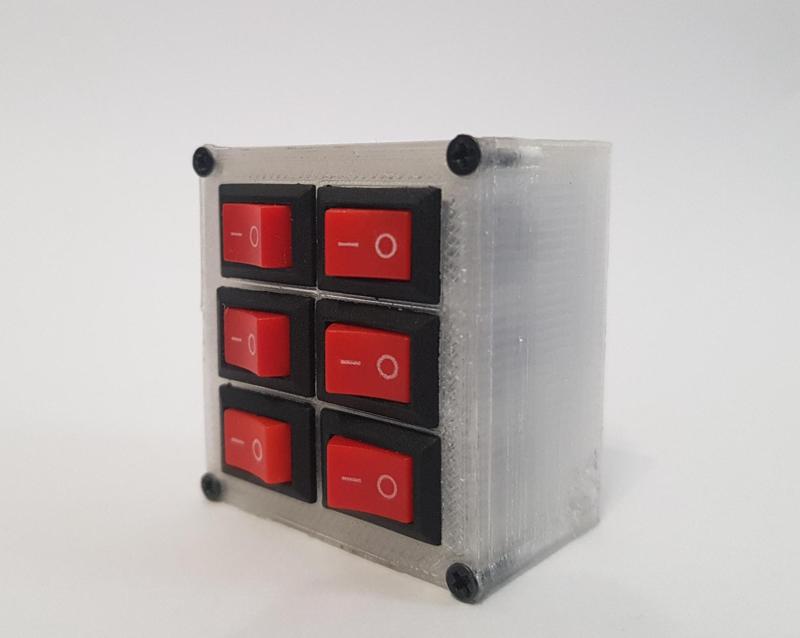 Rocker Switch Box (KCD1-11)