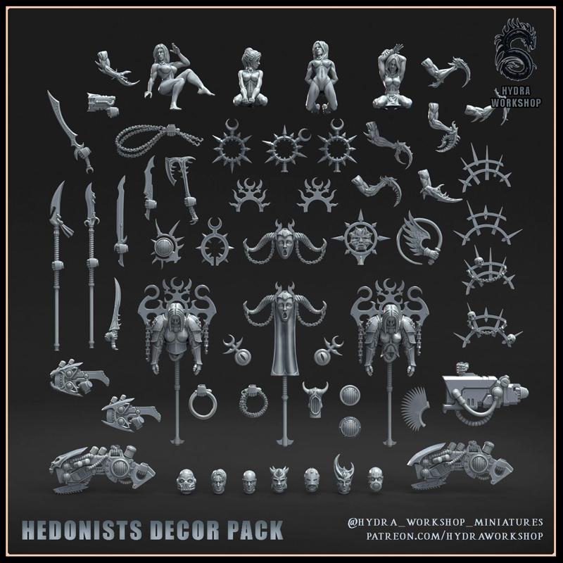 Hedonists decor pack