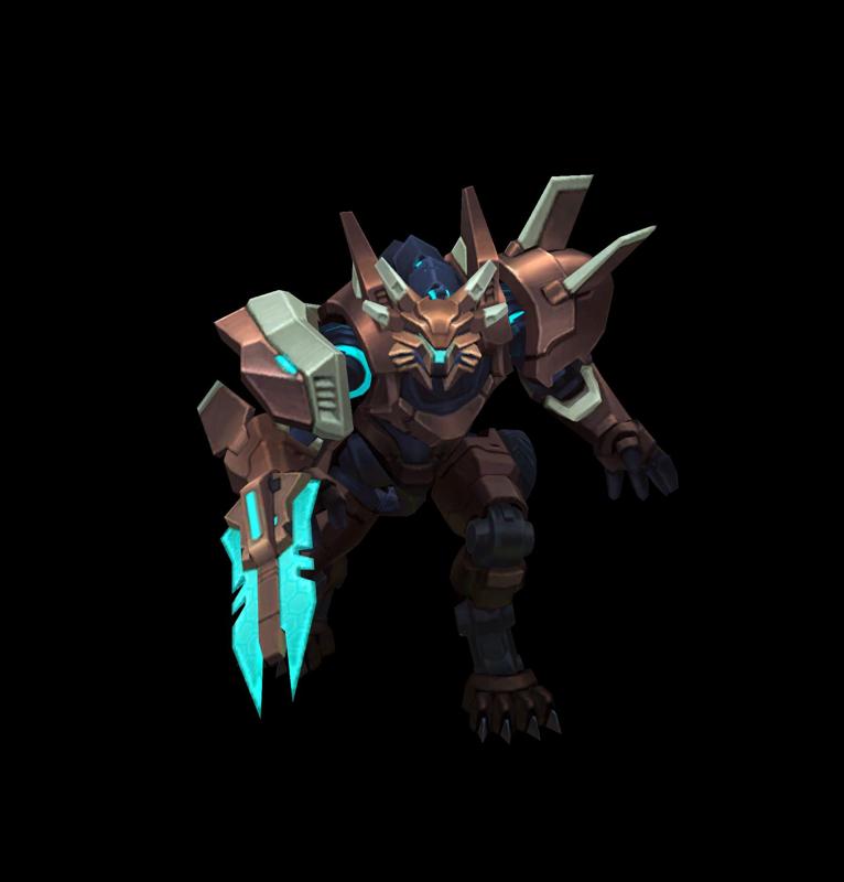 Mecha Rengar League of Legends 3D print model