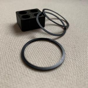 Compact Retro Screwdriver Keychain O-Ring