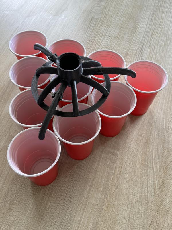 Water distributor for printers with a small build volume