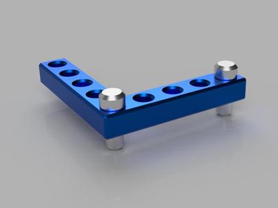 Square, Center Scriber, Edge Marking Tool, Ruler, 150x150mm