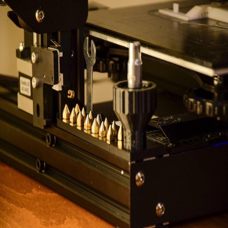 Ender 3 nozzle holder + torque wrench 