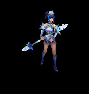 Porcelain Lux League of Legends 3D print model