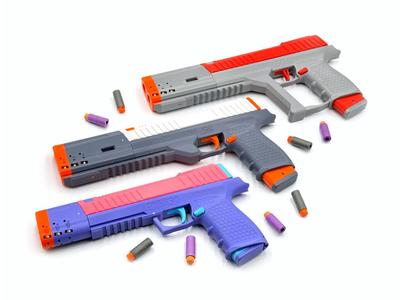 Zinc .50 - High Powered Nerf Toy Foam Dart Pistol - Up to 250 FPS