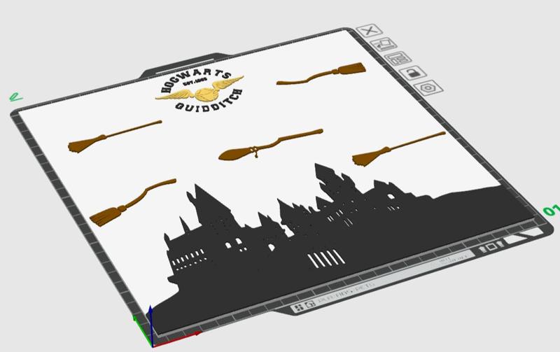 Harry Potter Funko Frame Background