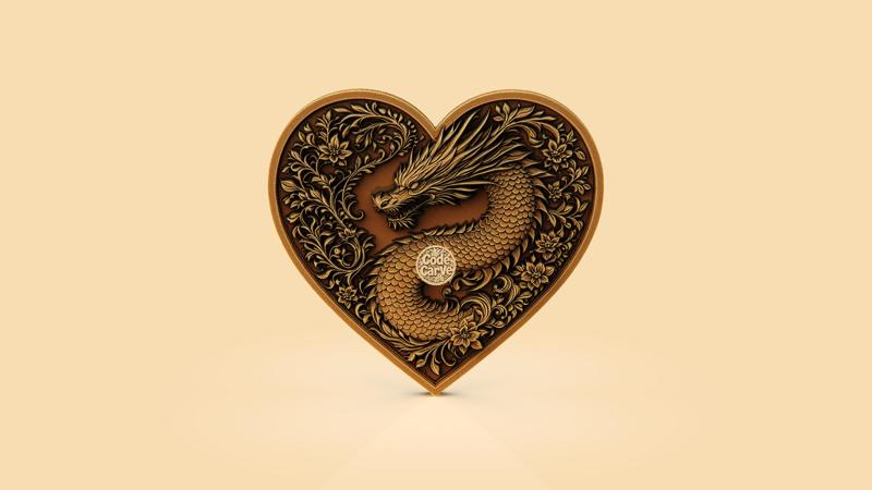 Dragon Heart STL