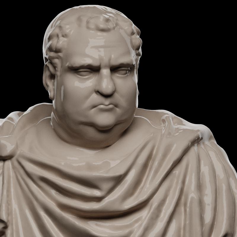 Portrait of Vitellius