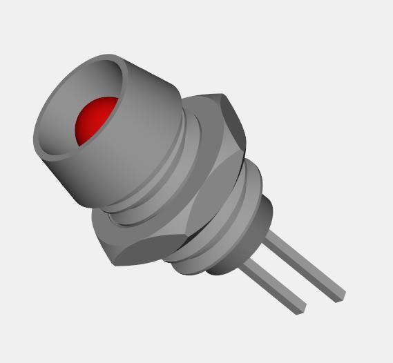 3mm LED Holder Component