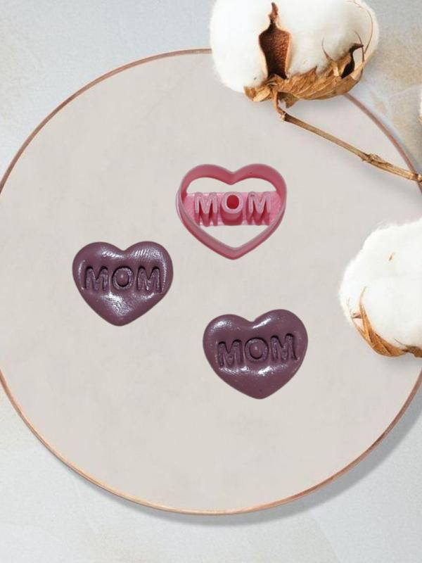 mother day polymer clay cutter earrings