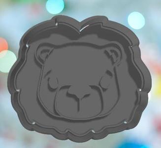 Safari Lion Face Cookie Cutter
