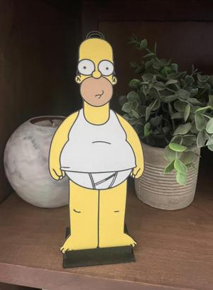 Homer Simpson Display / 4 color / Confused / art