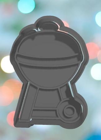 Fathers Day Grill Cookie Cutter