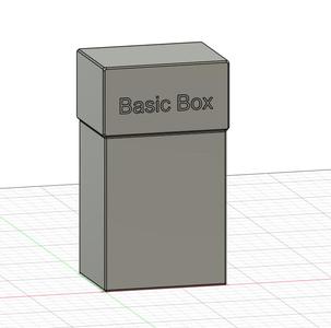 Basic Box Deckbox