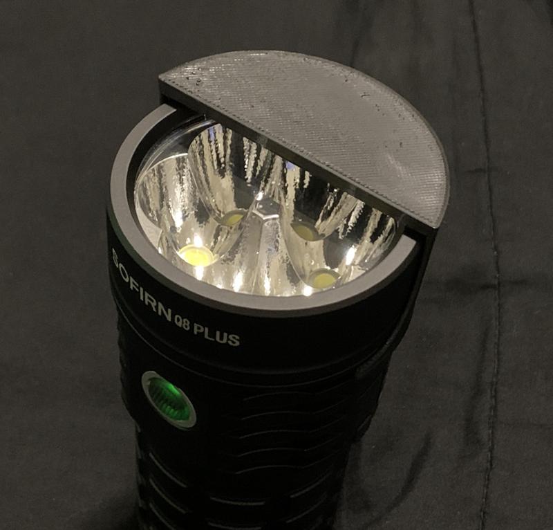 Sofirn Q8 Plus Headlight Shade