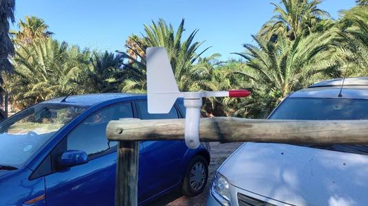 Weather vane with 608 bearing (Remix)