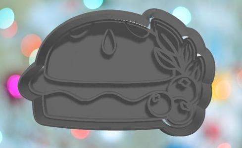 Blueberry Pie Cookie Cutter