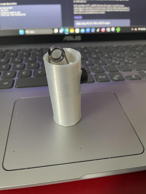 DRILLED CYLINDER 25X60mm