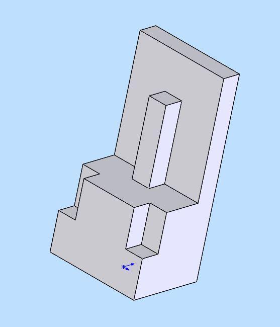 Fachzeichnen Arbeitsplanung Metall Grundstufe - Passstück HuT015C