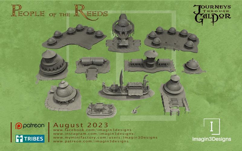 People of the Reeds COMPLETE SET